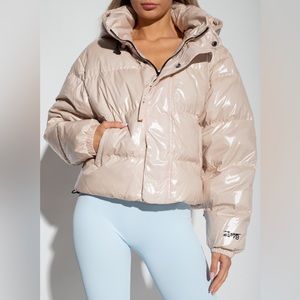 NWT Reebok x Victoria Beckham Puffer Winter Ski Jacket Size XL